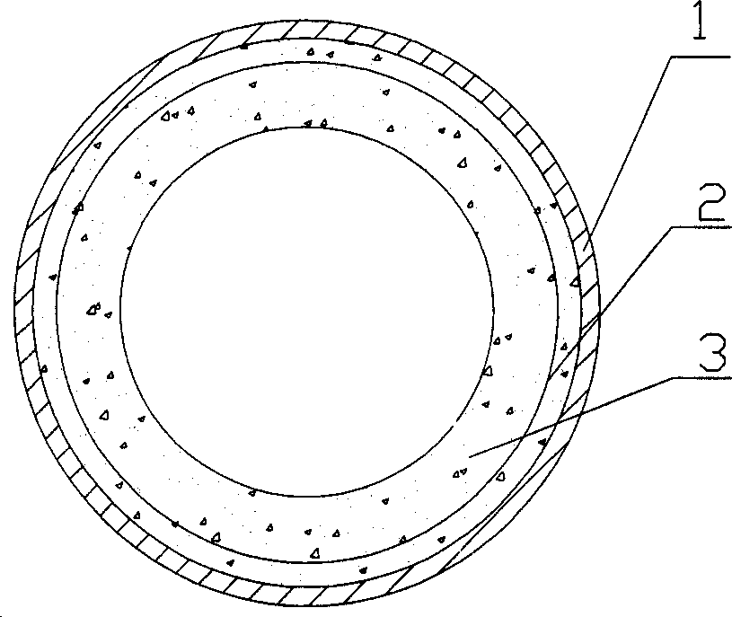 Transfer pipe for zinc alloy melt and manufacturing method thereof