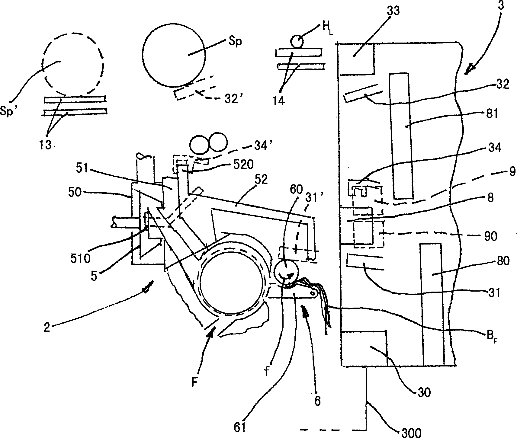 Method and device for maintaining textile machine assembly