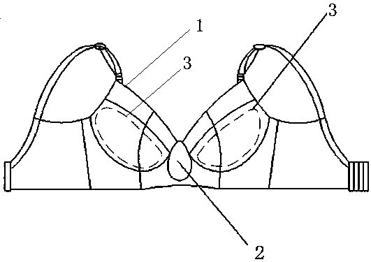 Bra device with optical function