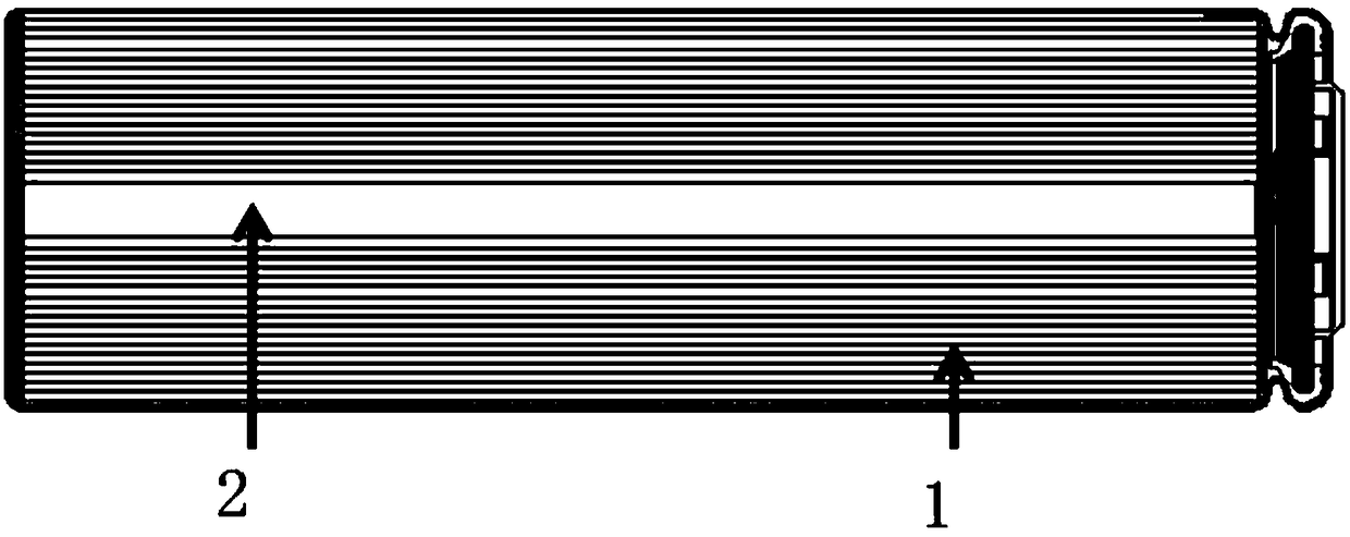 Cylindrical solid battery