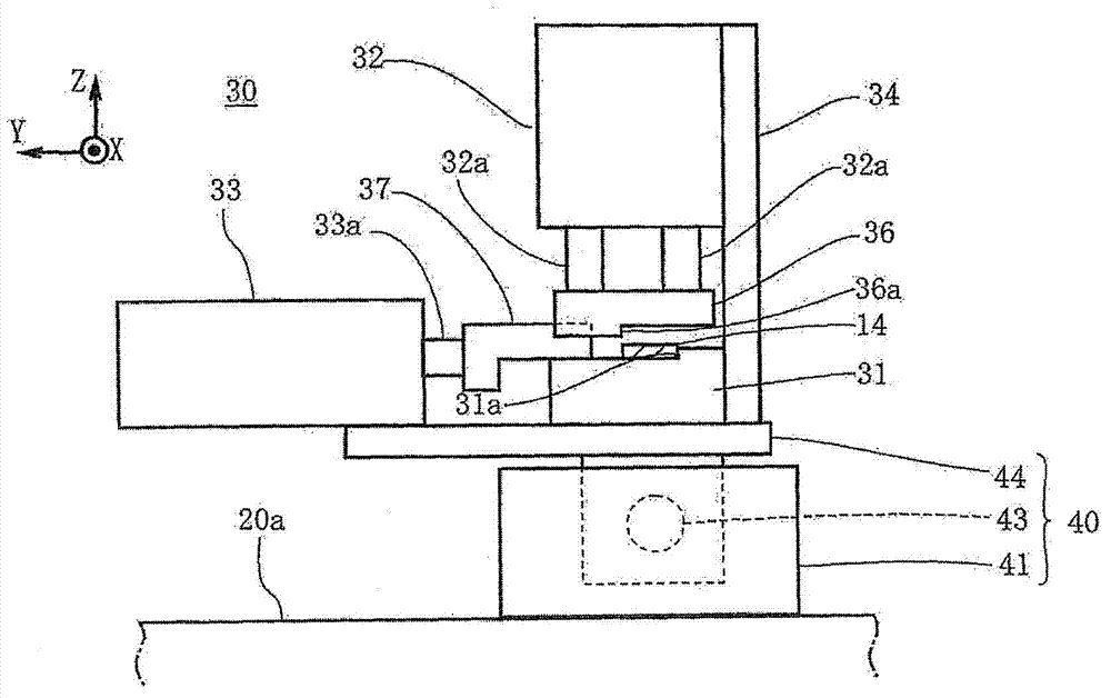 Manufacturing device of bus bar and manufacturing method thereof