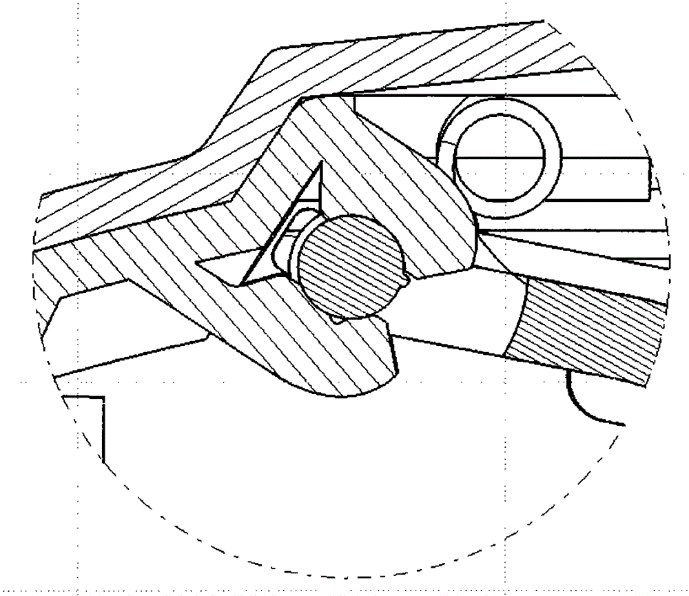 Opening structure of the front logo of electric vehicles