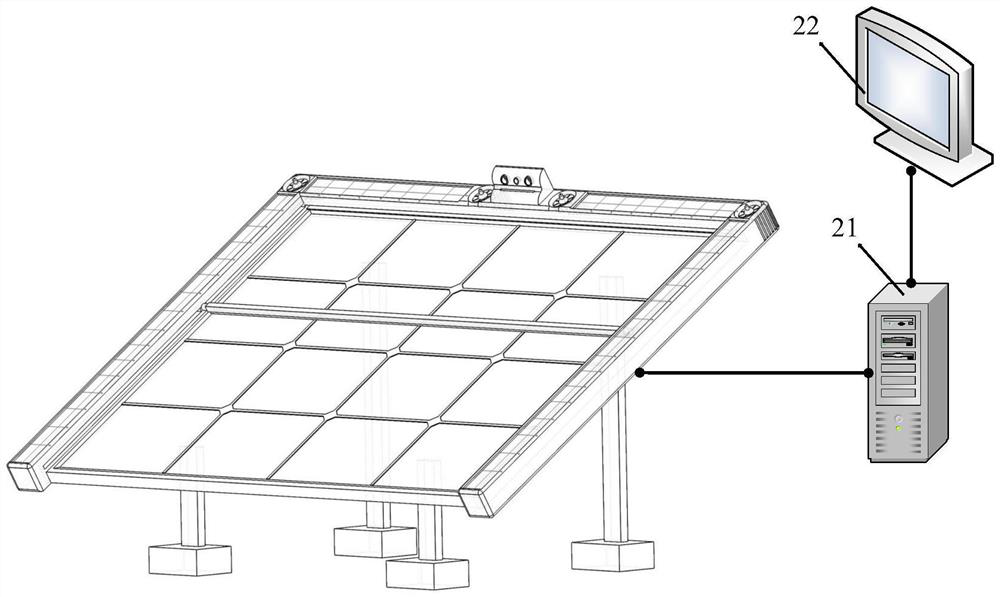 Portable photovoltaic panel intelligent cleaning system and method