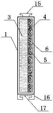 Material with good sound absorption effect