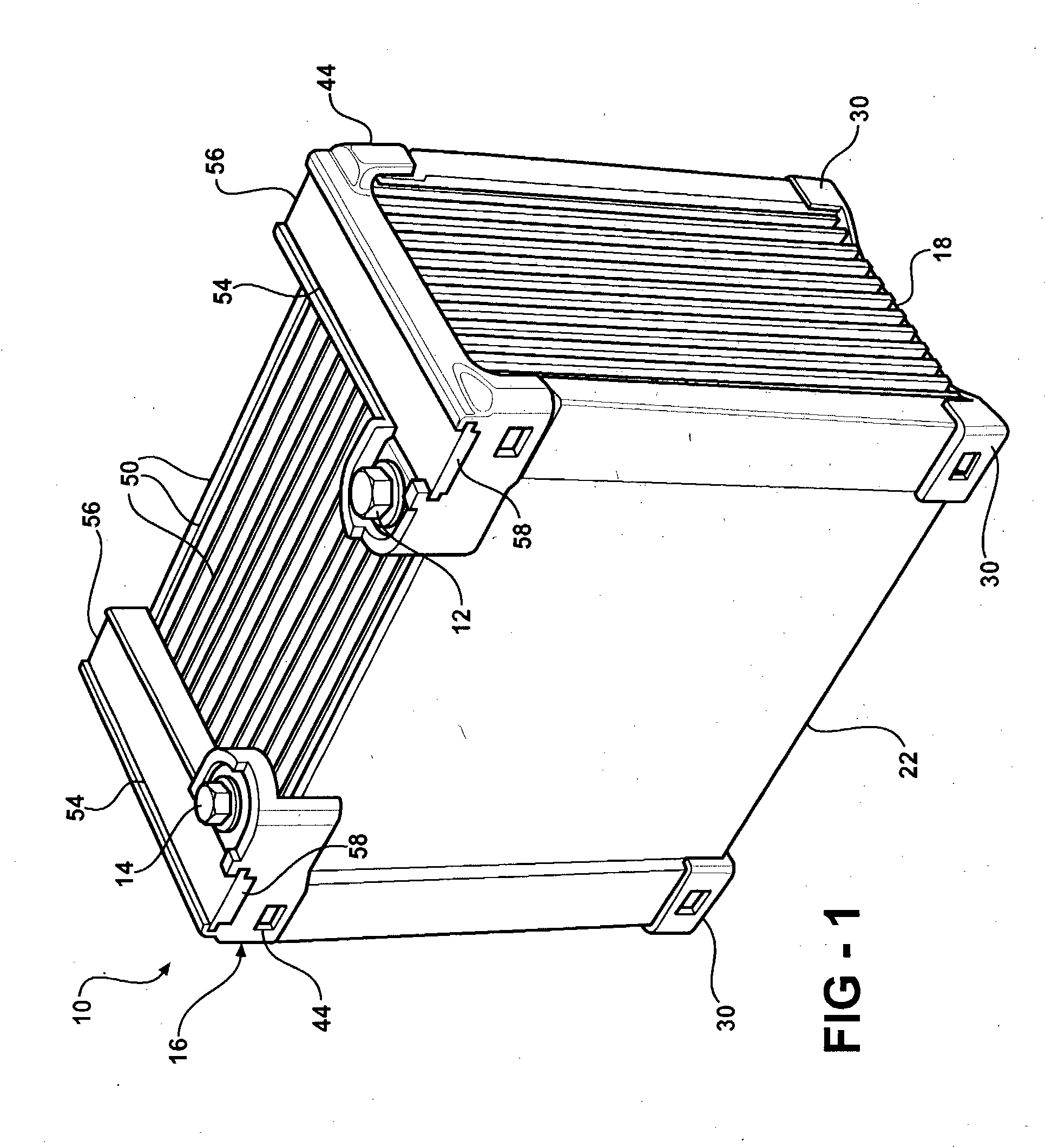 Battery assembly and method of making same