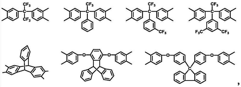 A kind of polyimide gas separation membrane and its preparation method and application