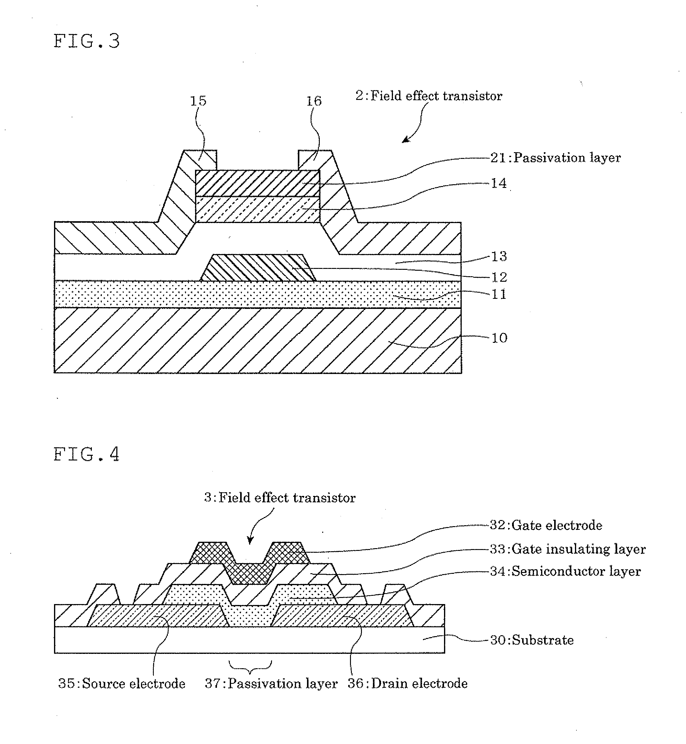 Field effect transistor using oxide semicondutor and method for manufacturing the same