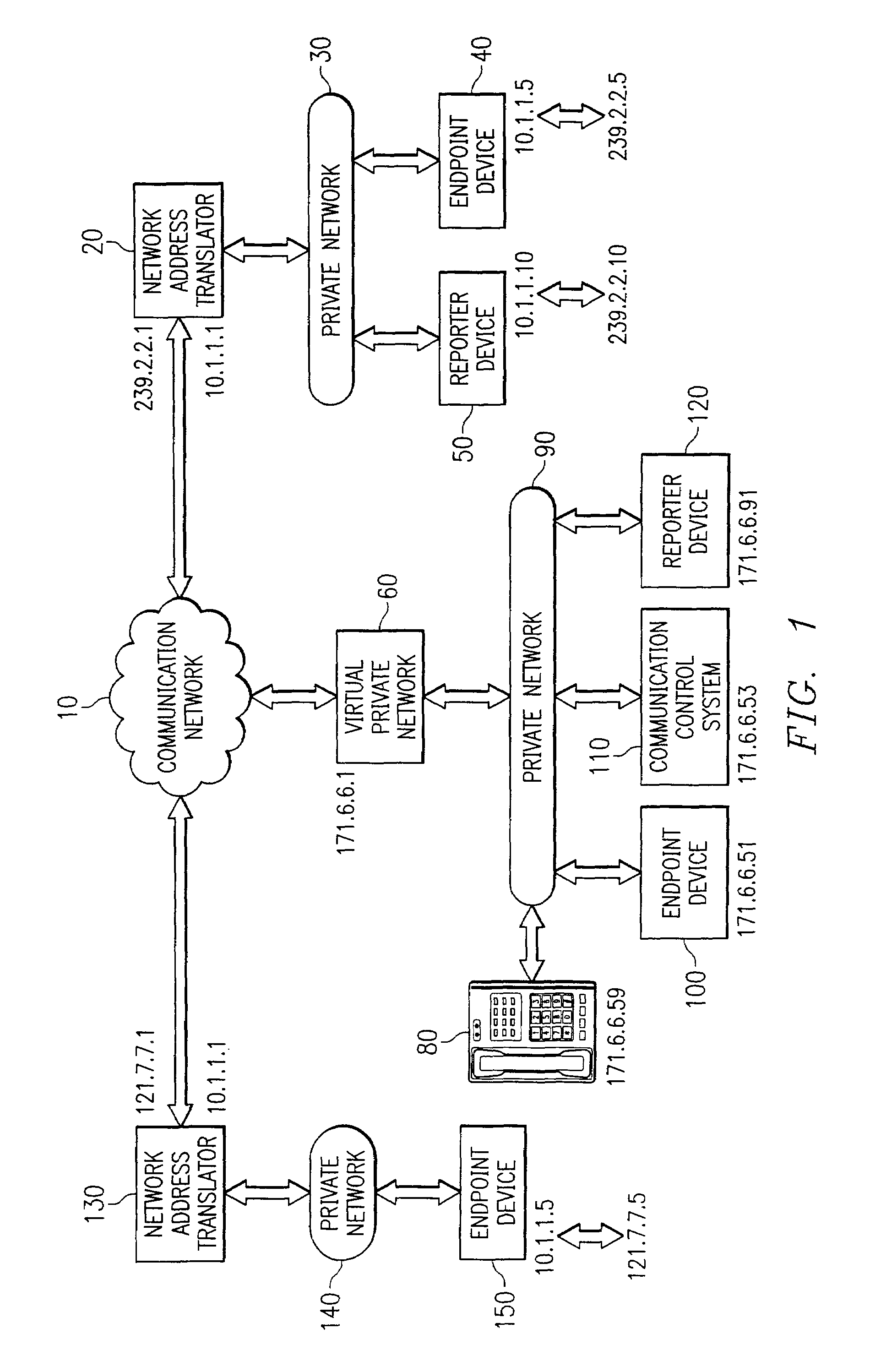 Method and system for providing an accurate address of a device on a network