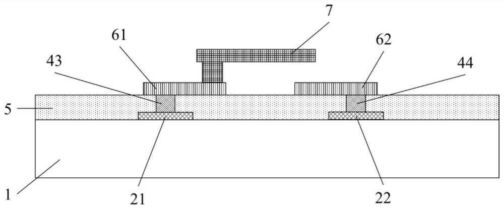 RF MEMS device and preparation method thereof