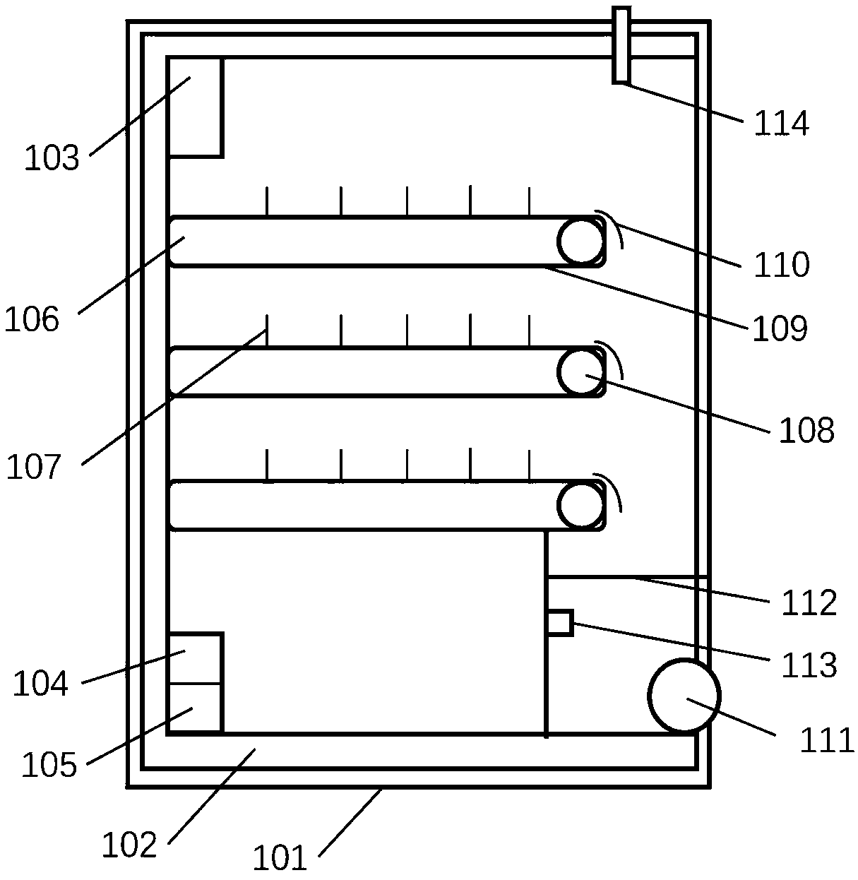 A shared commodity service self-service terminal equipment and system