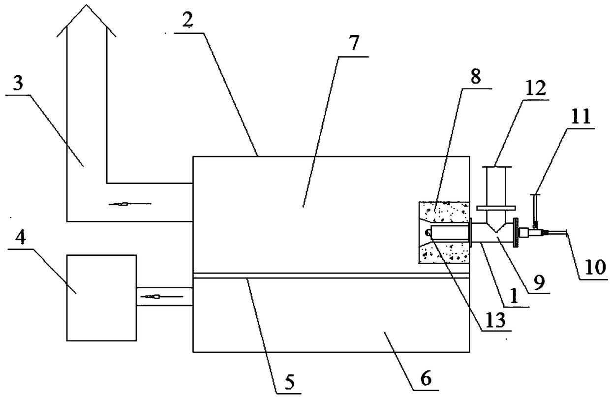 Device and method for producing zinc powder by using alcohol-based fuel