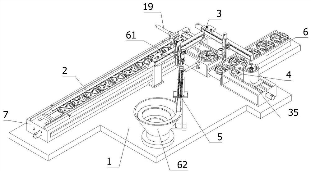 A kind of automatic assembly equipment of fidget spinner