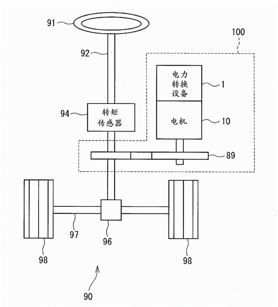 Power conversion apparatus and electric power steering apparatus having the same