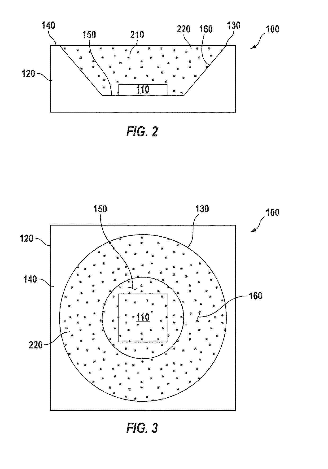 Total internal reflection lens for color mixing