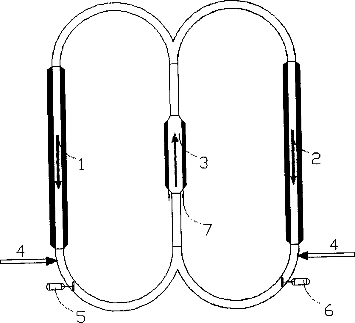 Olefin polymerizing reactor