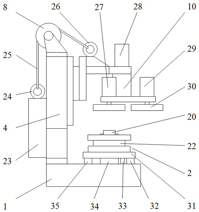 A three-dimensional modeling and measurement device for microscopic multiphase structure based on cross-section profile sequence