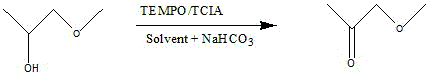 Method for synthesizing methoxy acetone