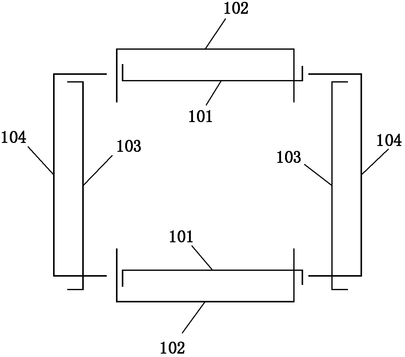 Prefabricated power tunnel and mounting method thereof