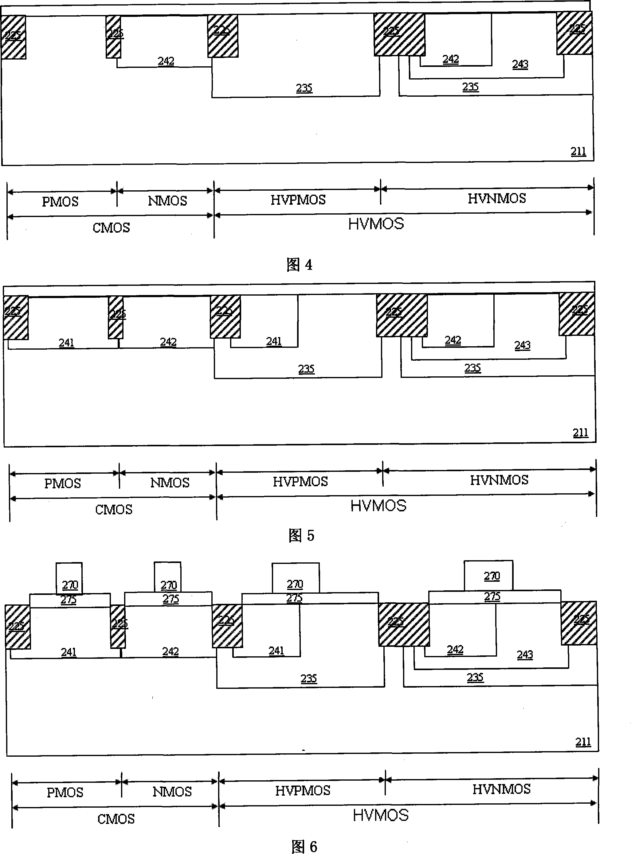 HVMOS and semiconductor device integrating HVMOS and CMOS