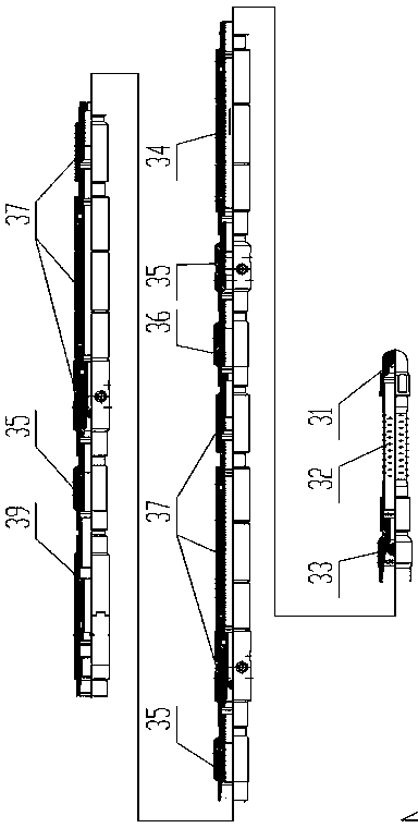 A fracturing working method for multi-stage hydraulic jet staged fracturing string