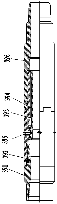 A fracturing working method for multi-stage hydraulic jet staged fracturing string