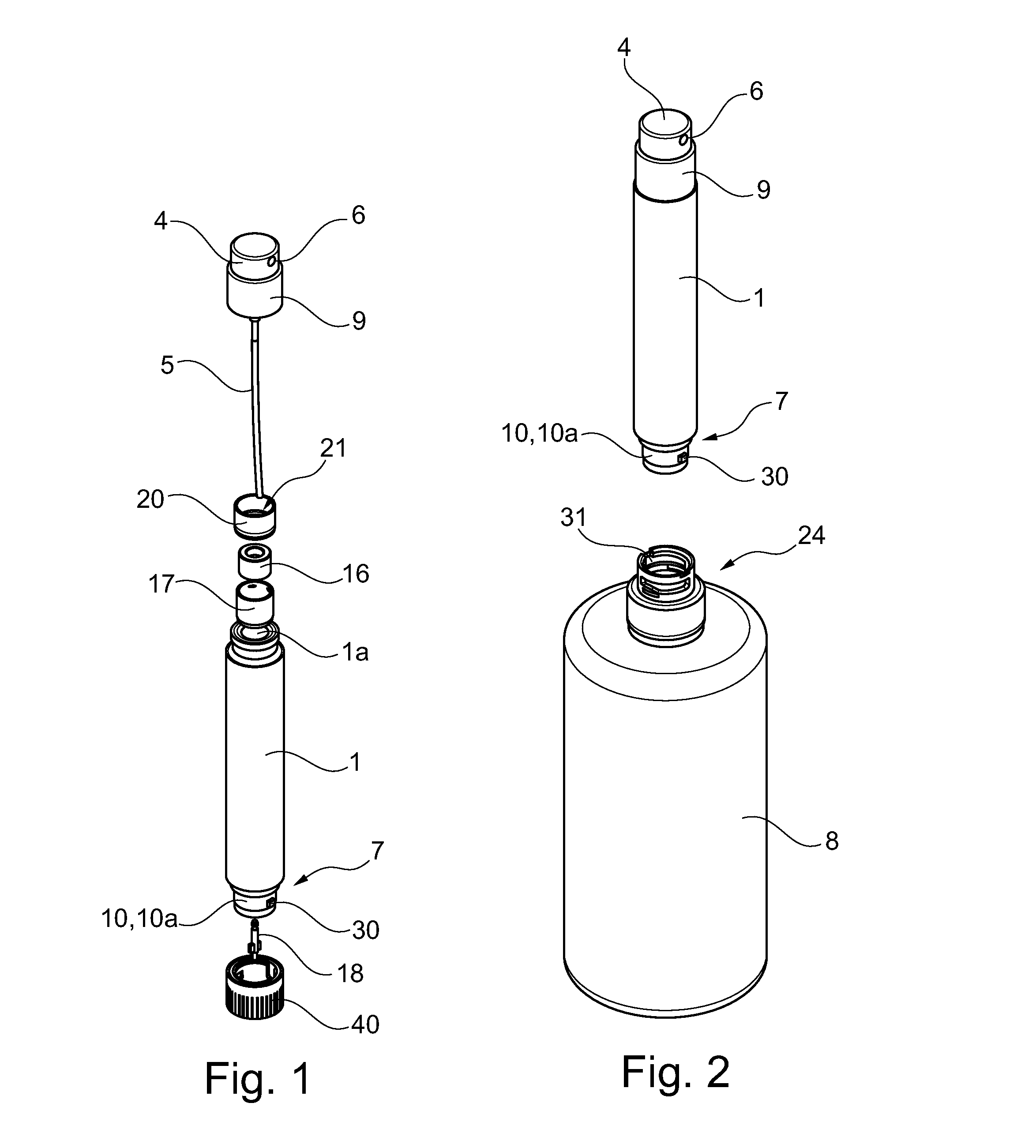 Refillable Bottle For Dispensing A Fluid Product