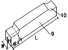 Concrete strutting piece and preparation technology thereof