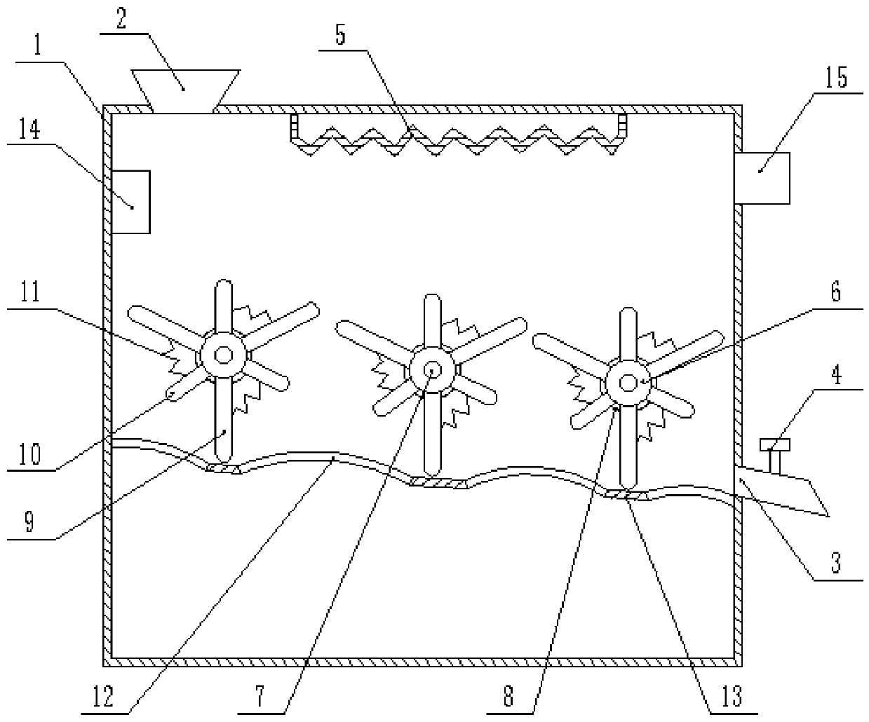 Anti-caking material drying equipment