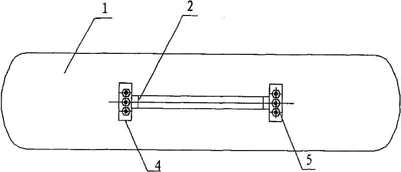 A method and device for detecting the inner diameter of a generator magnetic pole coil