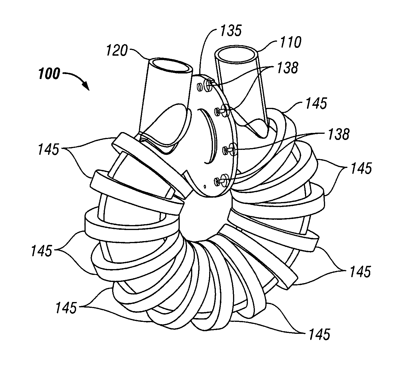 System and method for pump with deformable bearing surface