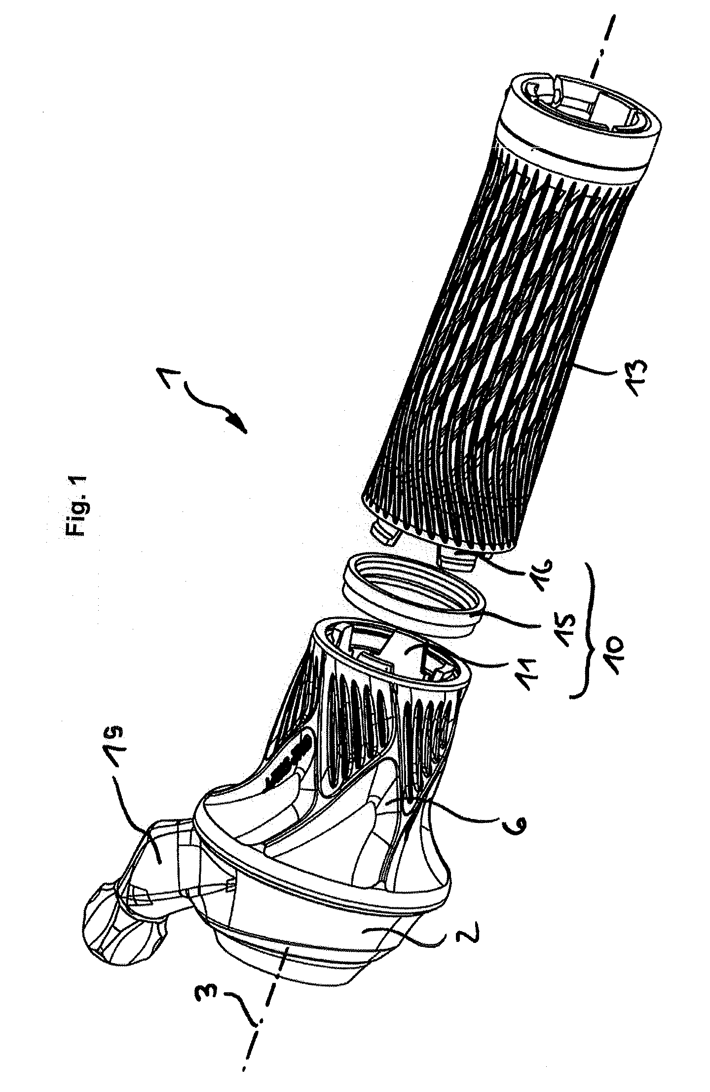 Rotatable grip actuator