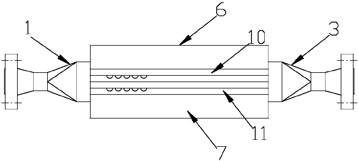 D-shaped cross section Zig-Zig channel compact heat exchanger