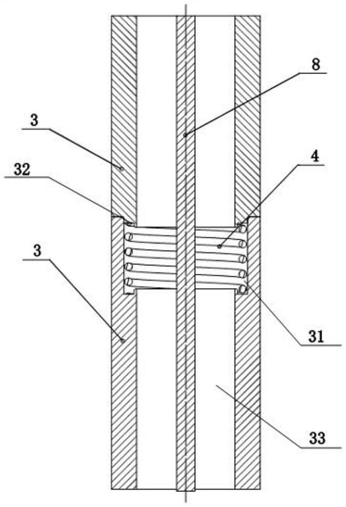 A connection and separation device for batch launch of satellite groups