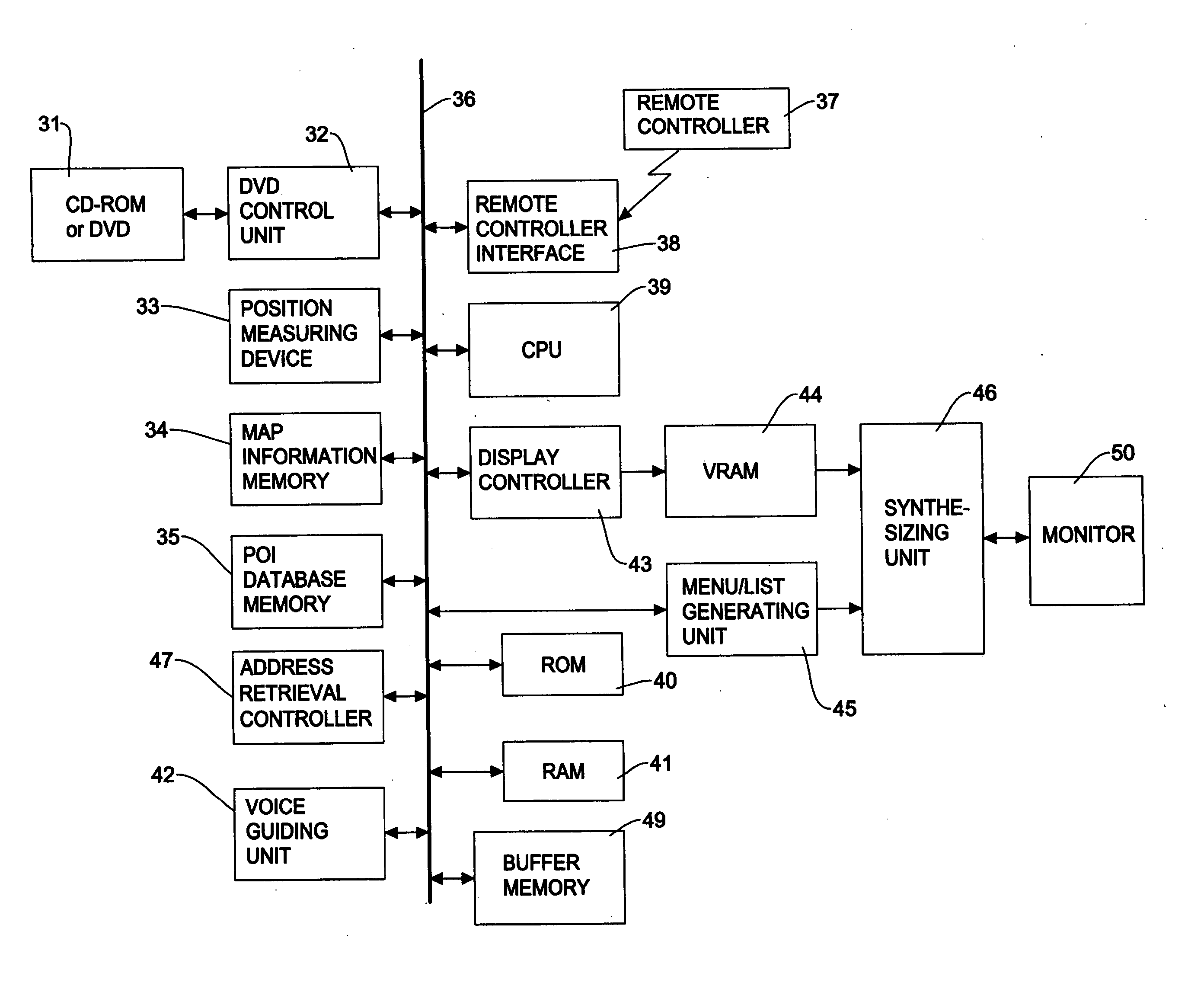 Address input method and apparatus for navigation system