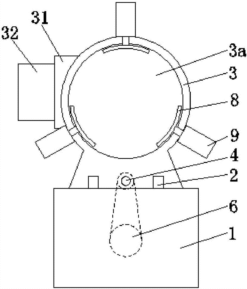 Reciprocating type conveying device for tunnel cable pipeline