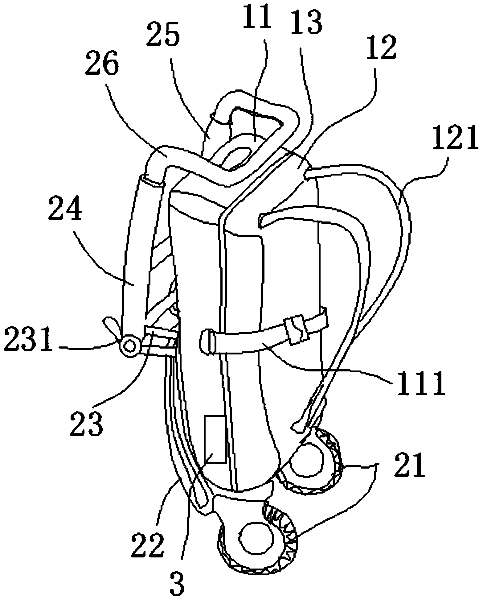 Field sport bag with automatic route planning function