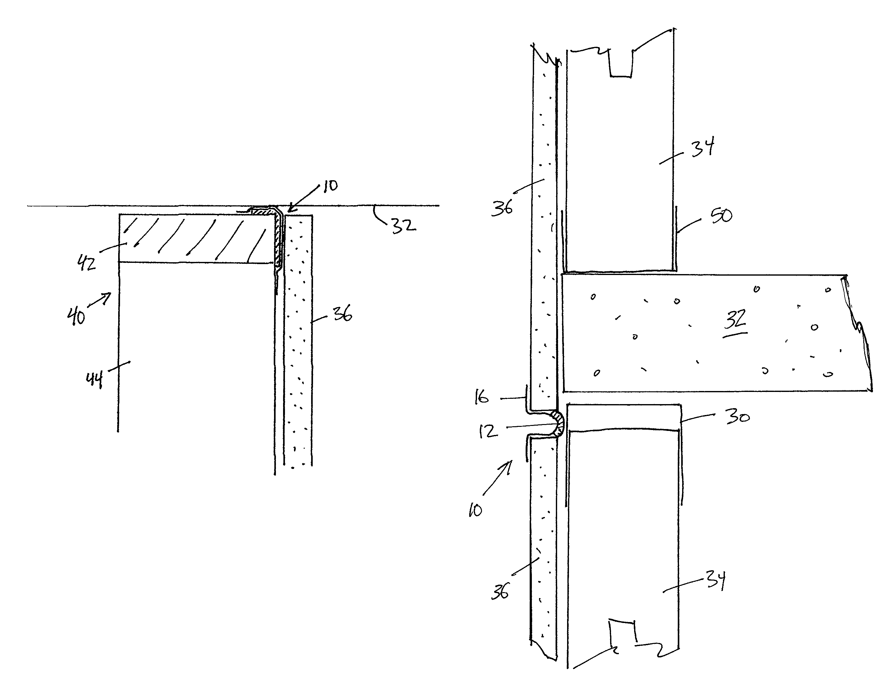 Wall gap fire block device, system and method