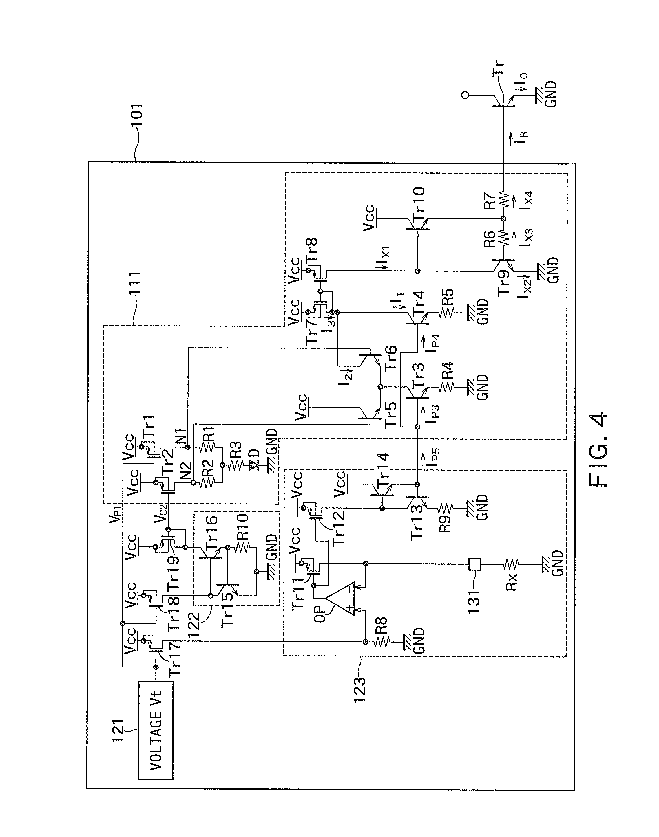 Temperature compensation circuit