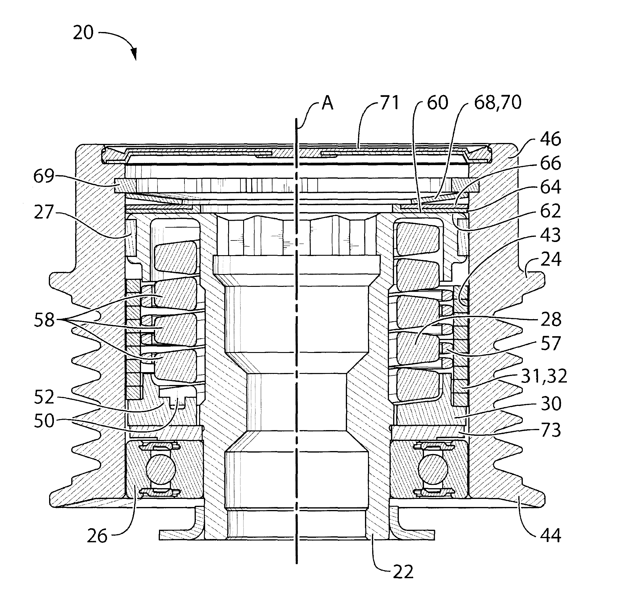 Decoupler with tuned damping and methods associated therewith