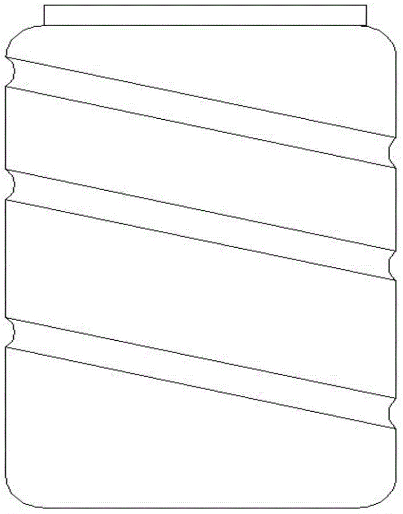 A self-heating transfusion device