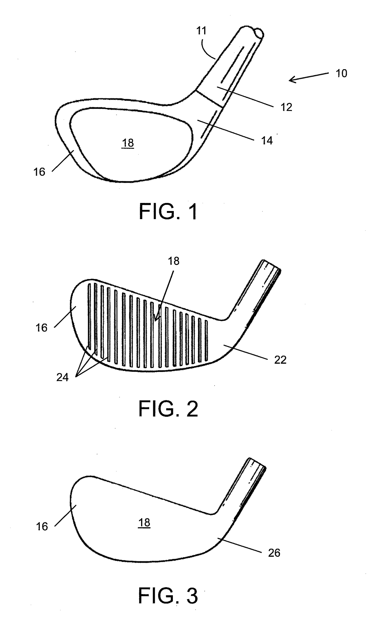 Method and apparatus for optimizing launch characteristics of a golf club