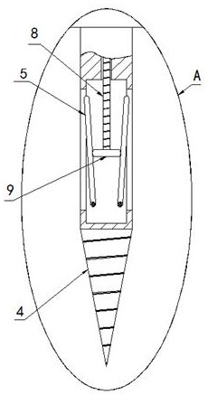 Kitchen sewer pipeline dredging device