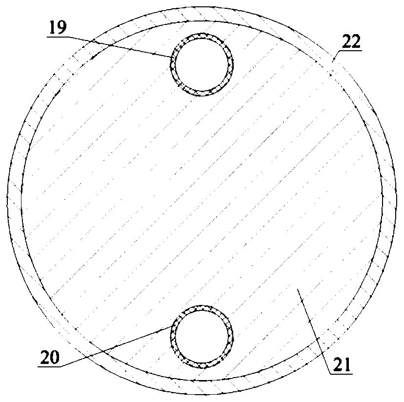Balloon-type prostate treating and prostatic fluid obtaining device in rectum