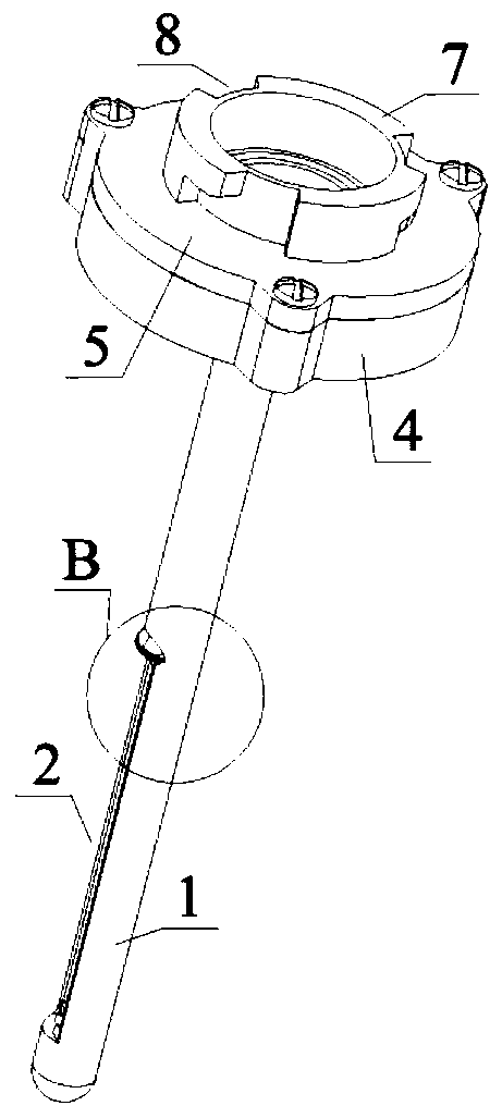 Balloon-type prostate treating and prostatic fluid obtaining device in rectum