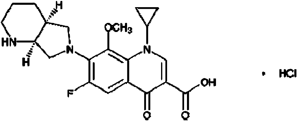 Moxifloxacin hydrochloride injection pharmaceutical composition and its preparation and quality control method