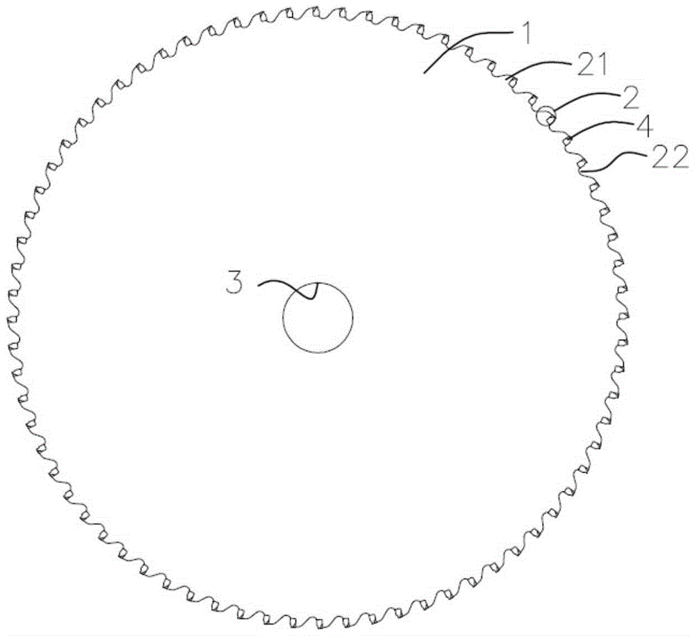 A kind of preparation method of cutting stainless steel cold saw and saw blade thereof