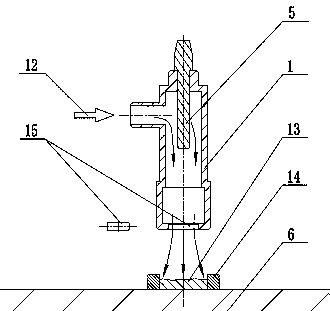 A metal three-dimensional additive manufacturing device and method