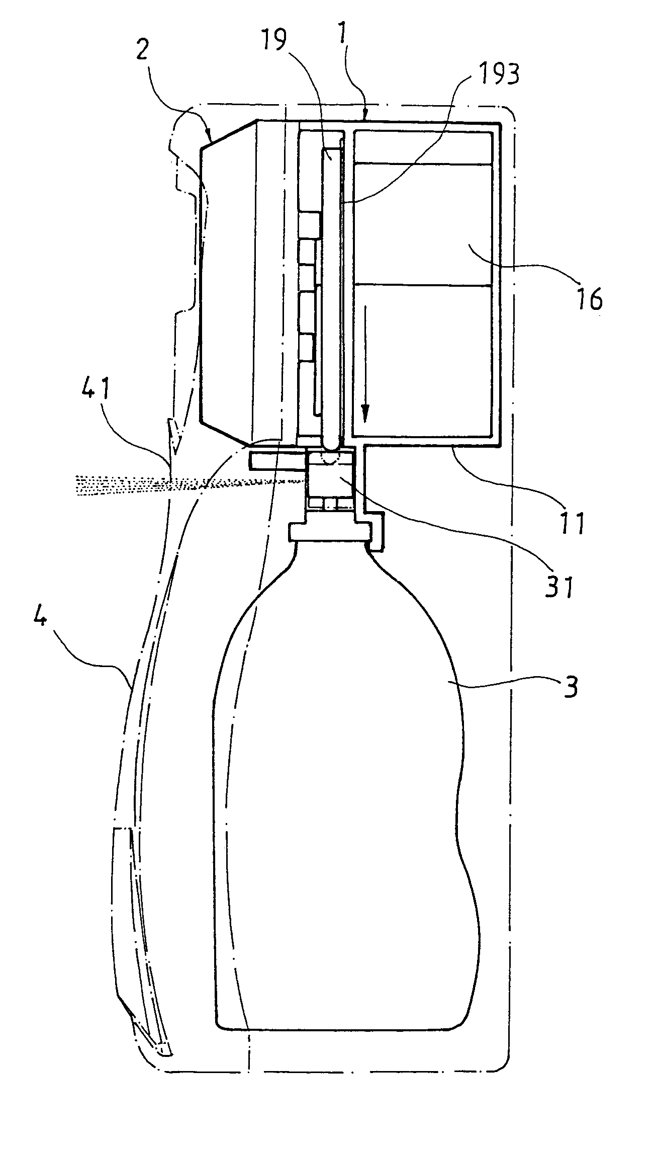 Driving mechanism for fragrance dispenser