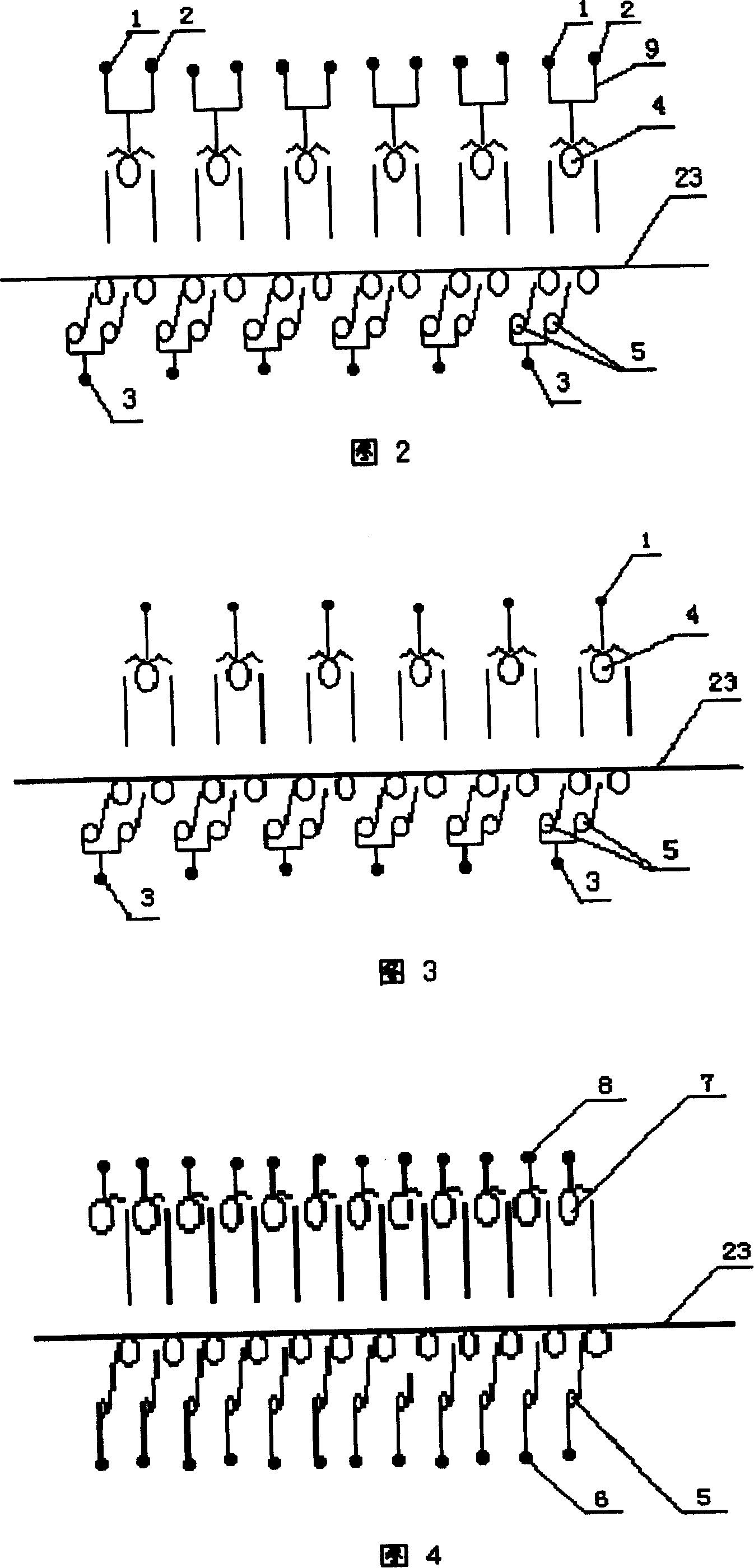 Band-steel laminar-flow cooling device and its cooling control method