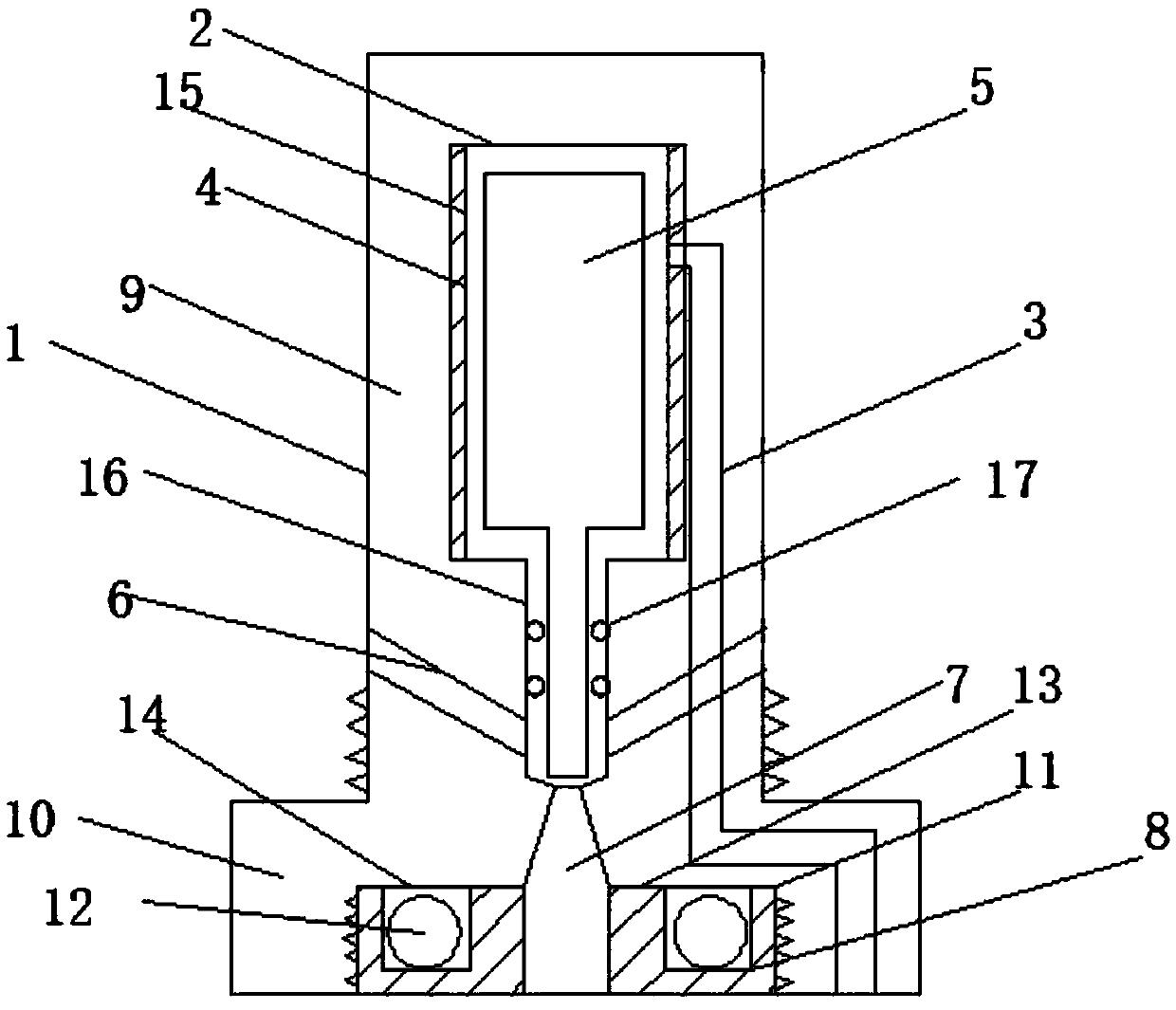 An intelligent drain valve